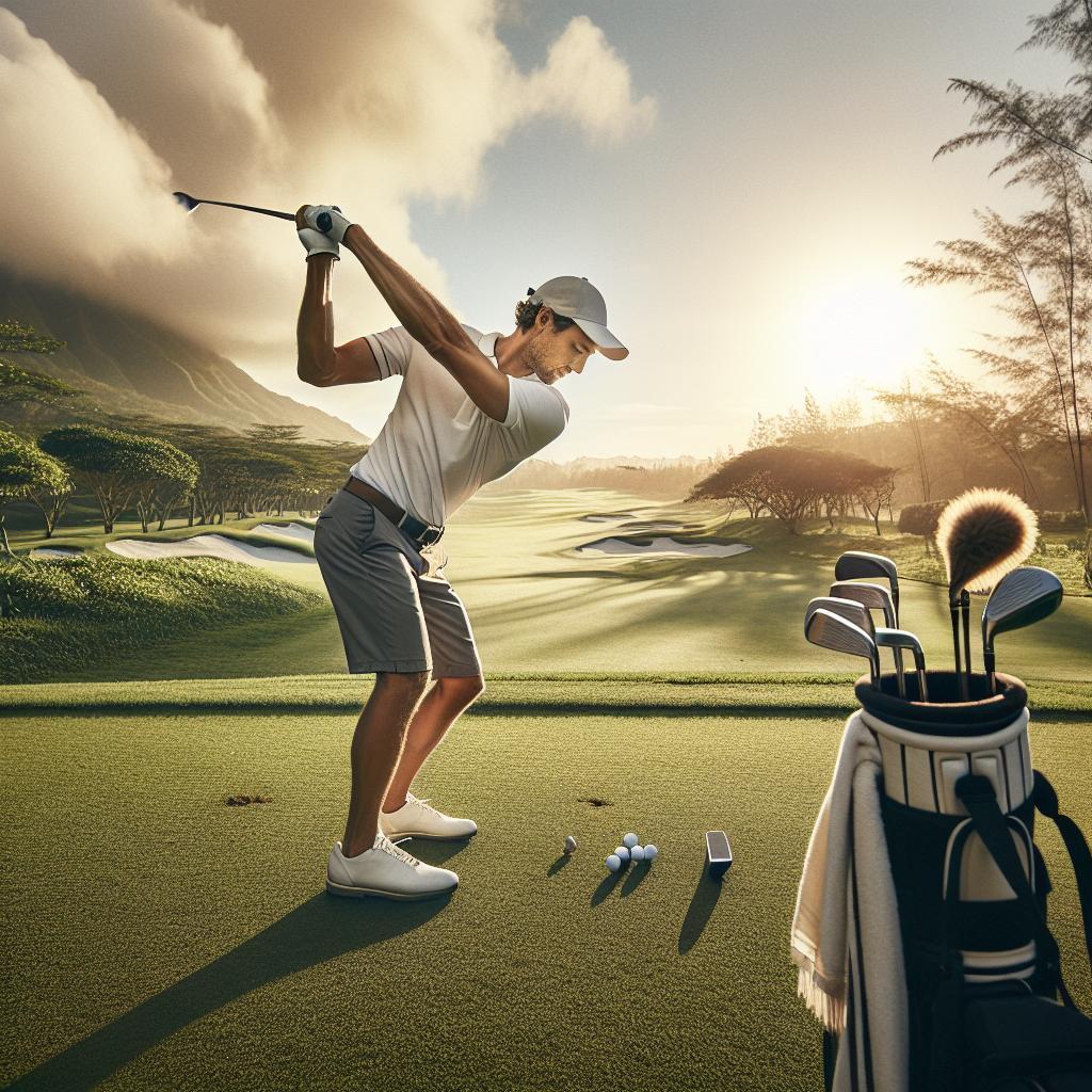 Move Left Knee Toward Ball in Backswing for Better Rotation