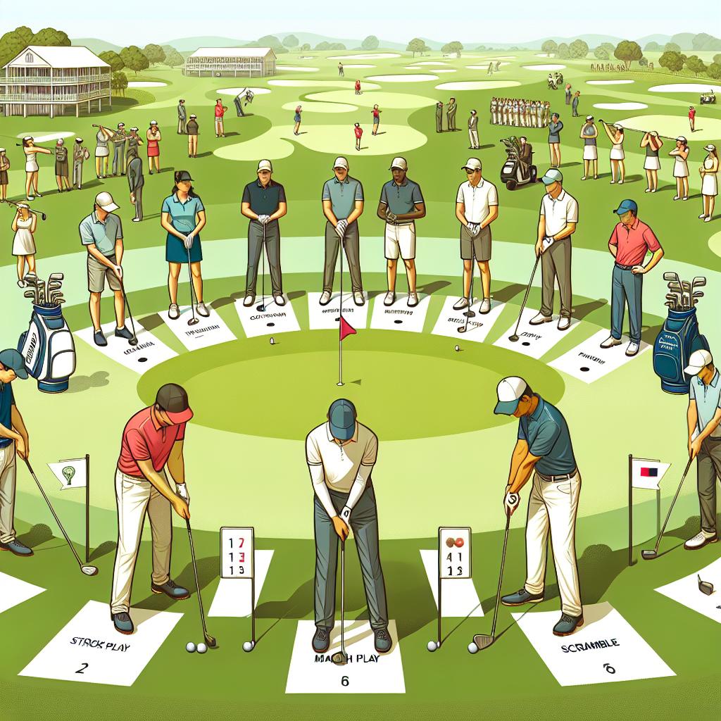 Understanding Golf Tournament Formats